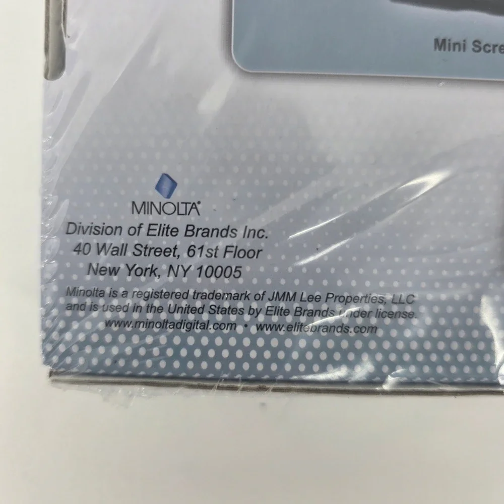 Minolta MND65 Faceplate Kit 4 Piece W/ Mini Screwdriver Rainbow Pewter Mint NEW